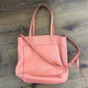 Madewell Medium Pink Transport Tote